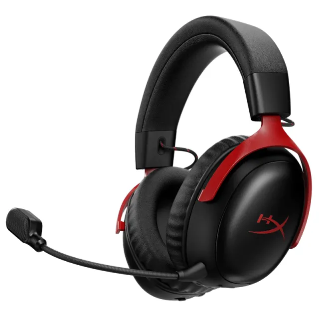 HyperX Cloud III S Wireless Rood/Zwart