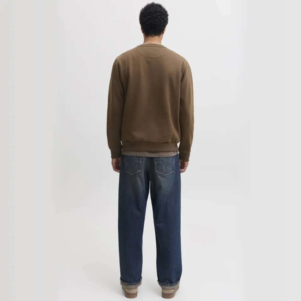 Jack & Jones ESSENTIALS relaxed fit sweater - bruin, foto 4