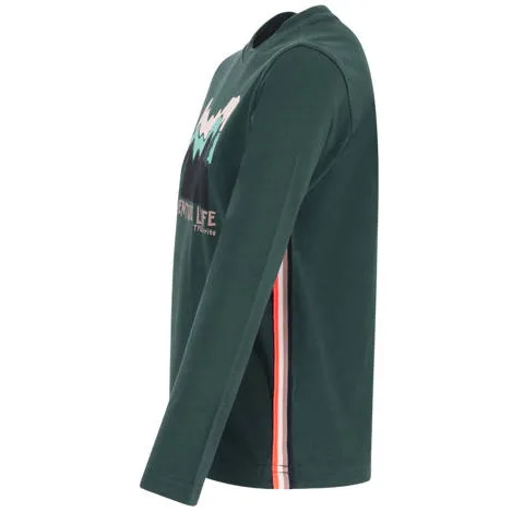 TYGO & vito longsleeve met print donkergroen, foto 5