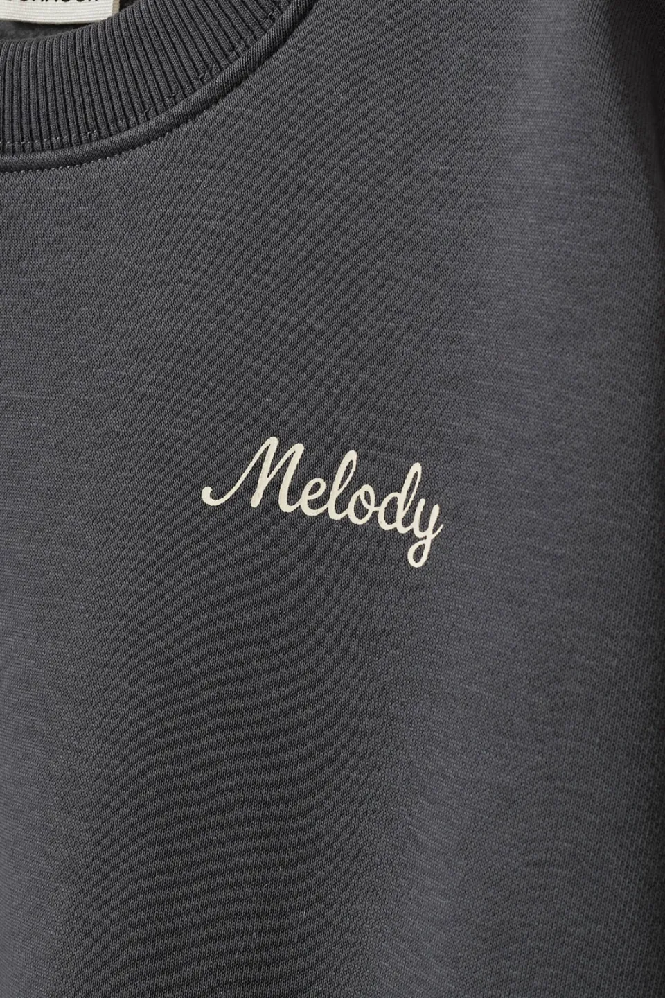 Sofie Schnoor girls sweater met backprint - antraciet, foto 5
