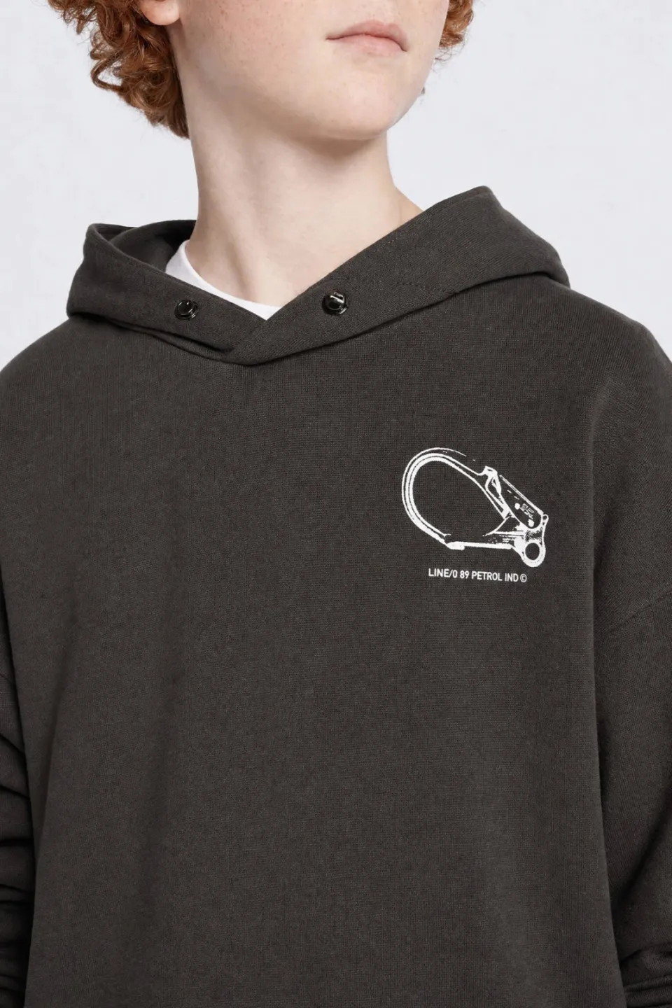 Petrol Industries hoodie met backprint - donkergroen, foto 5