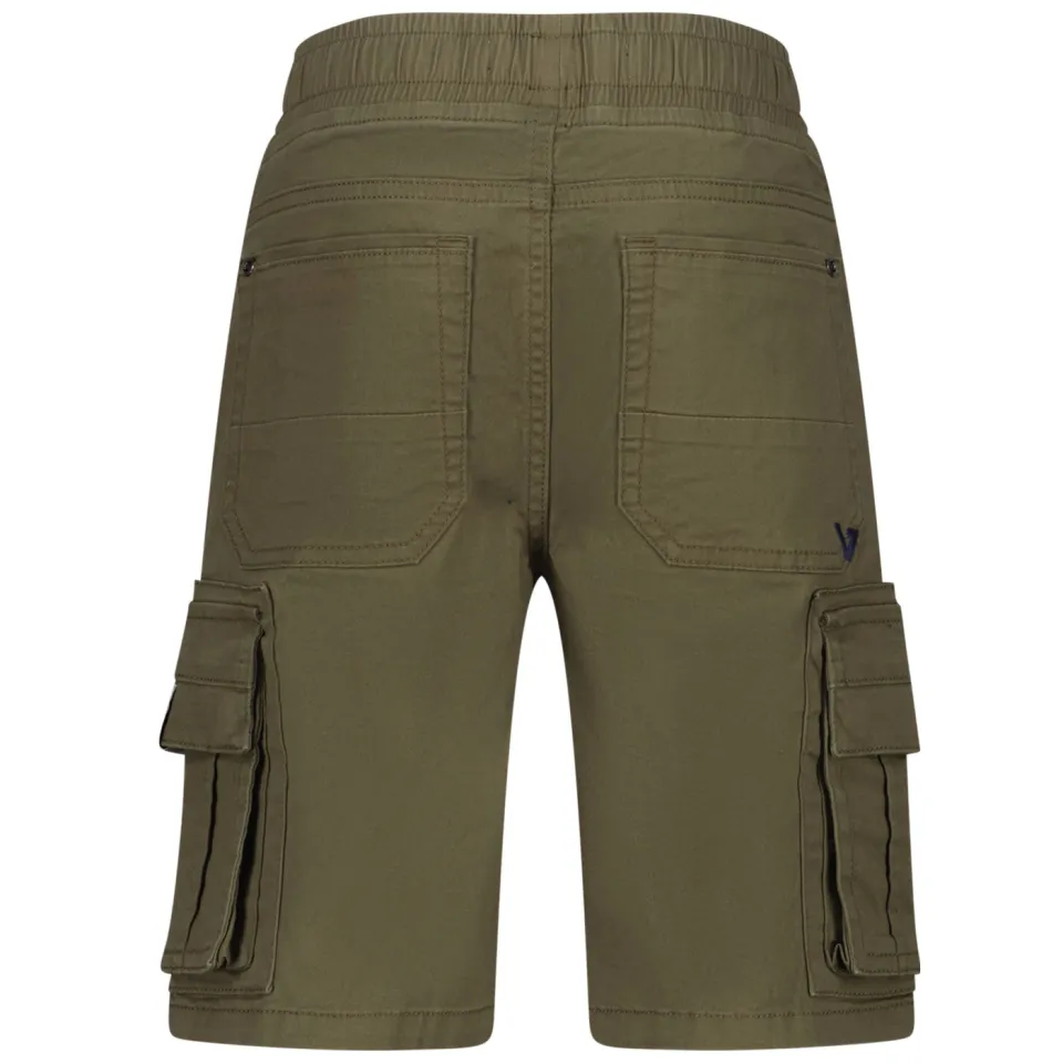 Vingino regular waist cargoshort armygroen, foto 3