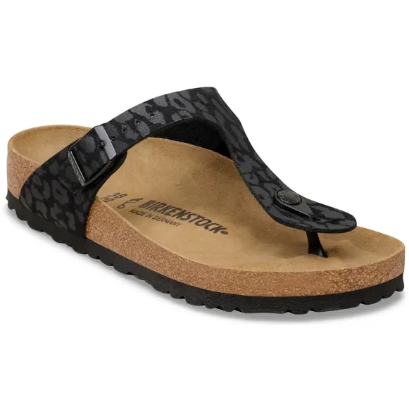 Birkenstock Gizeh slippers zwart
