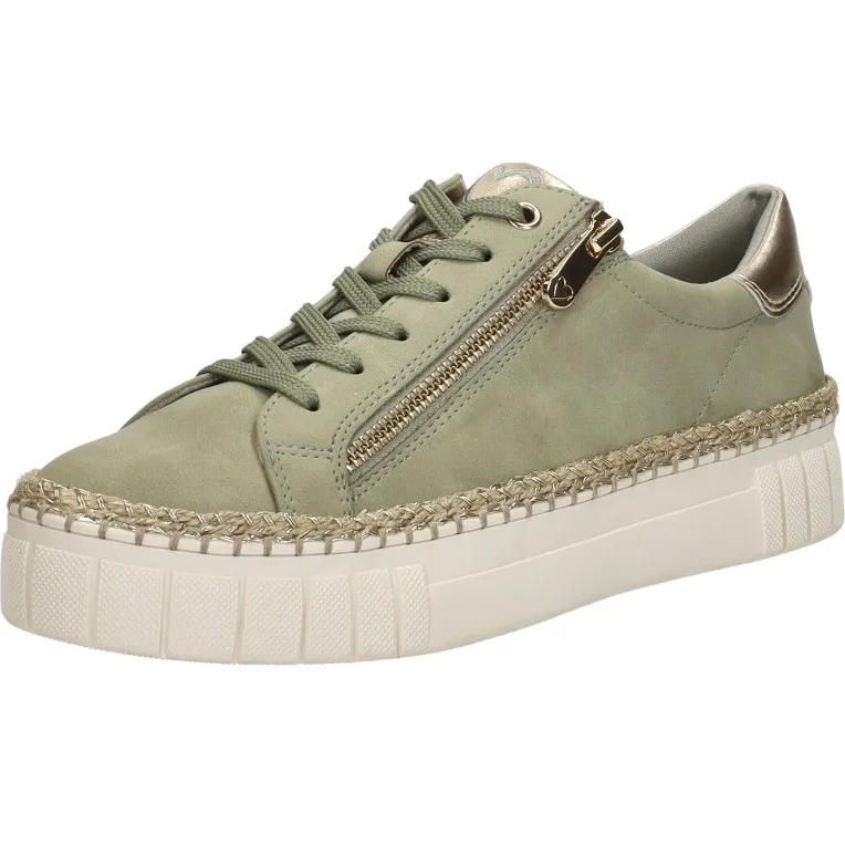 Marco Tozzi sneaker laag groen, foto 3