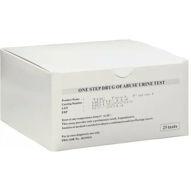 Testjezelf.nu Drugstest Multi DIP Urine 25 stuks