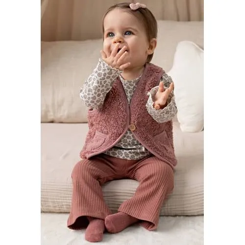 Feetje teddy gilet Dress to Impress roze, foto 4