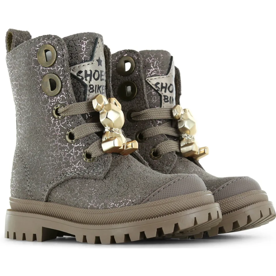 Shoesme imitatieleren enkelboots - taupe, foto 3