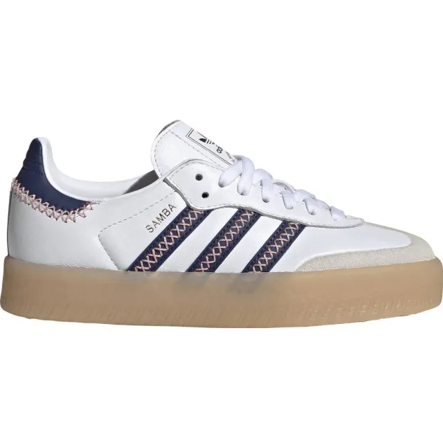 Adidas Originals Sambae sneakers wit/donkerblauw