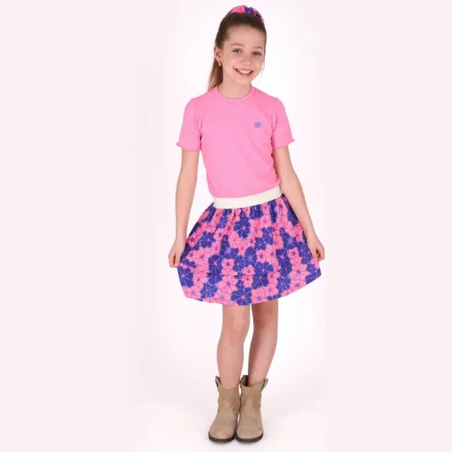 B.Nosy midi jurk roze blauw, foto 3