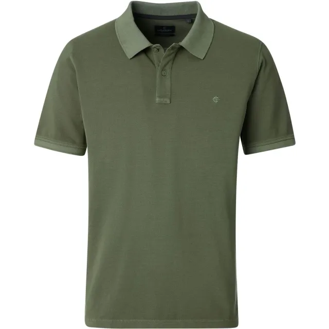 Casa Moda Polo Shirt Korte Mouw Casamoda Polo Piqué Groen