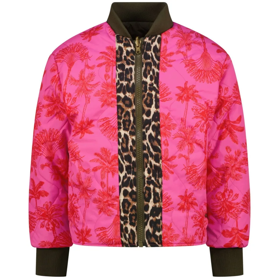 Vingino reversible jas roze, foto 2