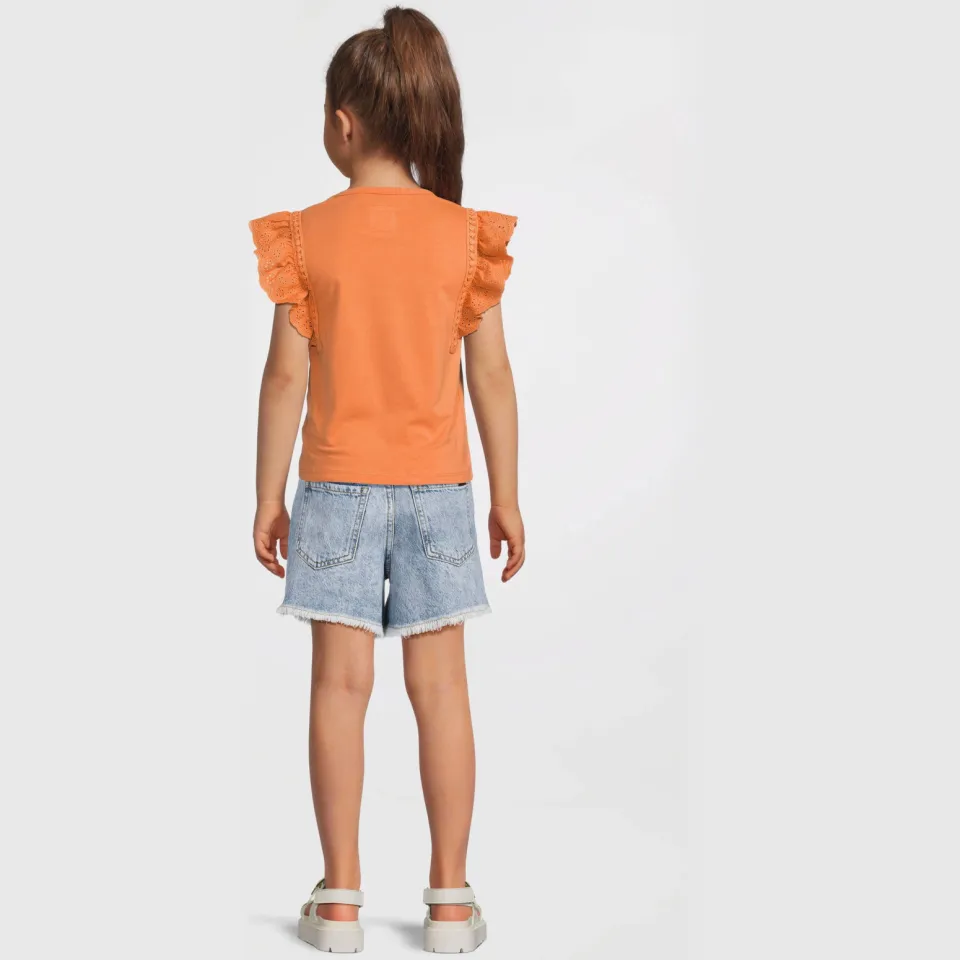 Cars regular denim short lichtblauw, foto 5