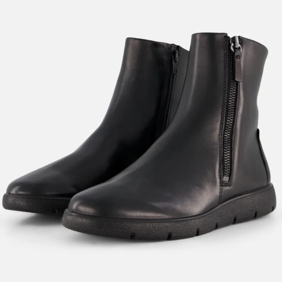 Ecco Bella 2 W Zip enkellaarsjes zwart