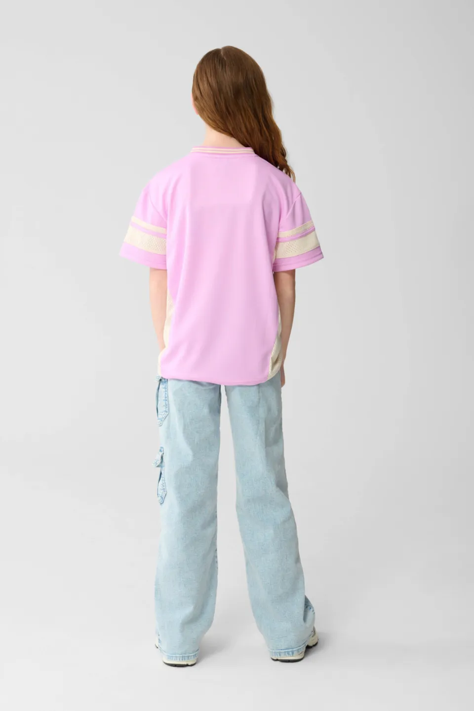 Shoeby wide leg regular waist jeans light blue denim, foto 5
