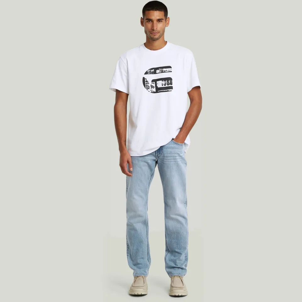 G-Star Mosa straight leg jeans sun faded cloudburst