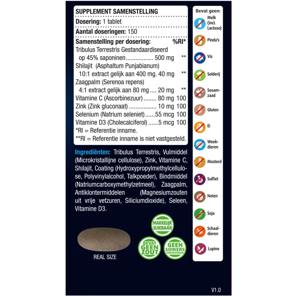 Lucovitaal Testosteron Mannen Support, foto 3