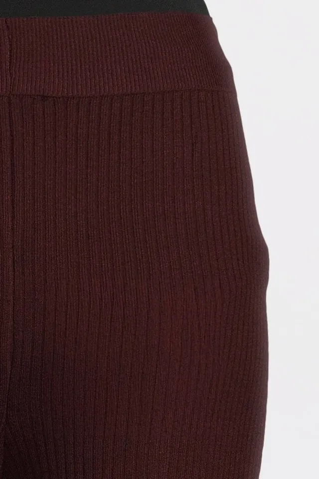 LOVE2WAIT straight high waist zwangerschapsbroek donkerrood, foto 7