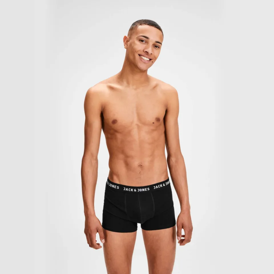 Jack & Jones Huey trunks boxershorts zwart Black