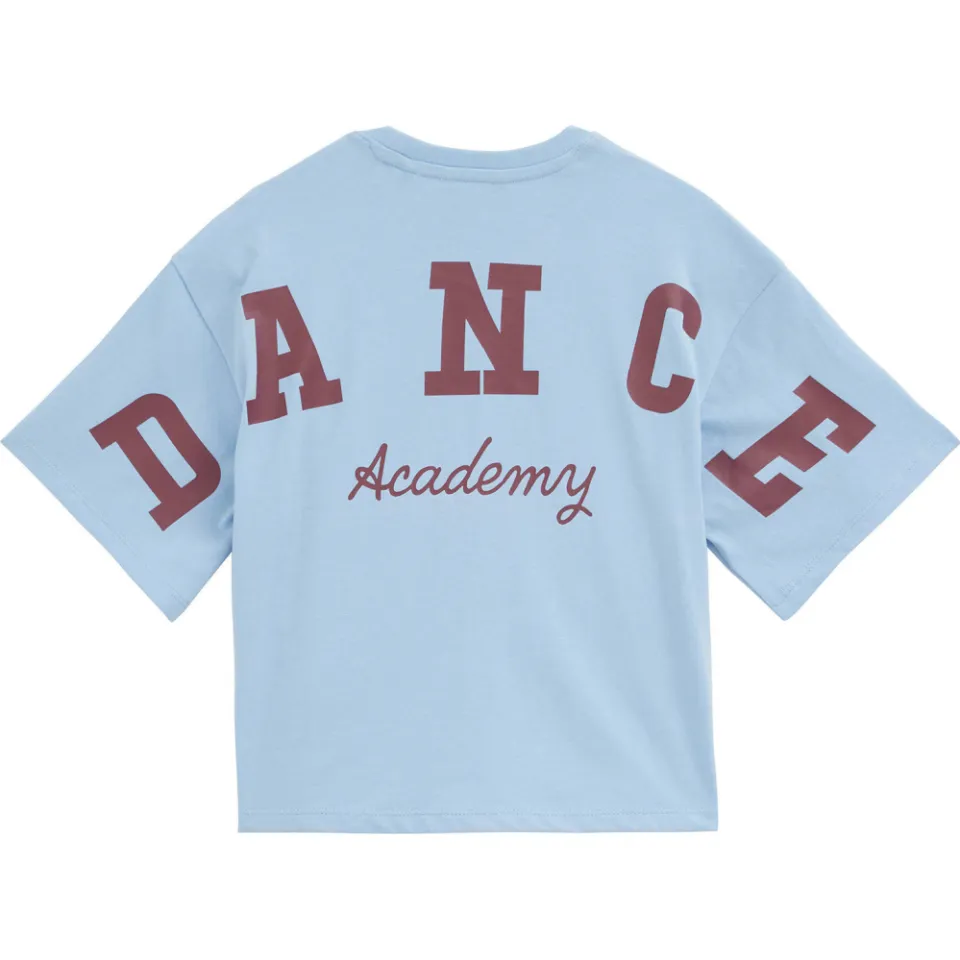 WE Fashion T-shirt met backprint lichtblauw, foto 3