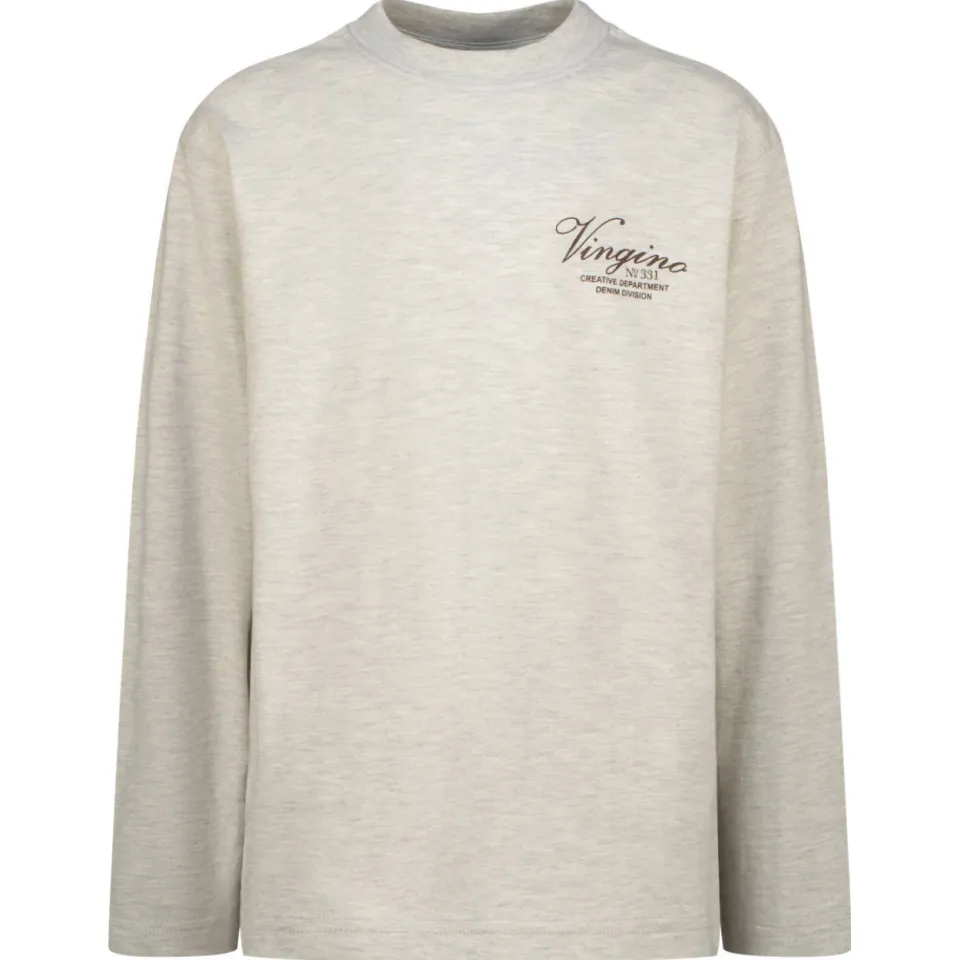 Vingino oversized longsleeve ecru, foto 2