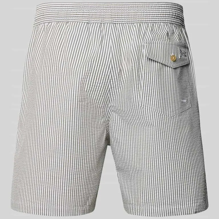Polo Ralph Lauren Seersucker Traveler zwembroek kaki, foto 3