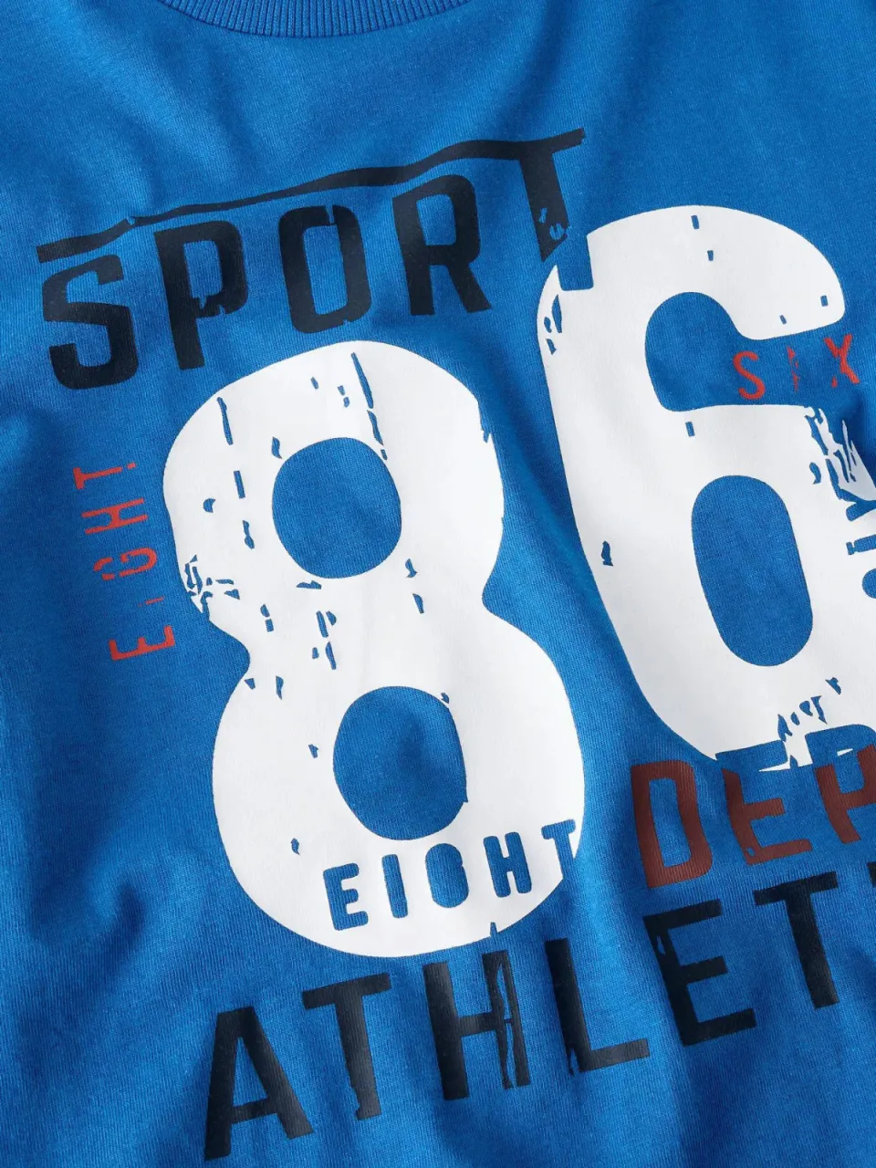 NAME IT MINI longsleeve met print blauw, foto 4