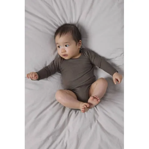 NAME IT BABY modal romper met textuur - bruin, foto 3