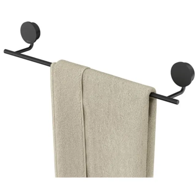 Geesa Handdoekrek Geesa Opal 45 cm Zwart