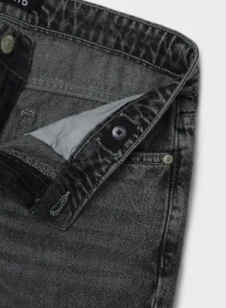 LMTD wide leg jeans - grijs, foto 6