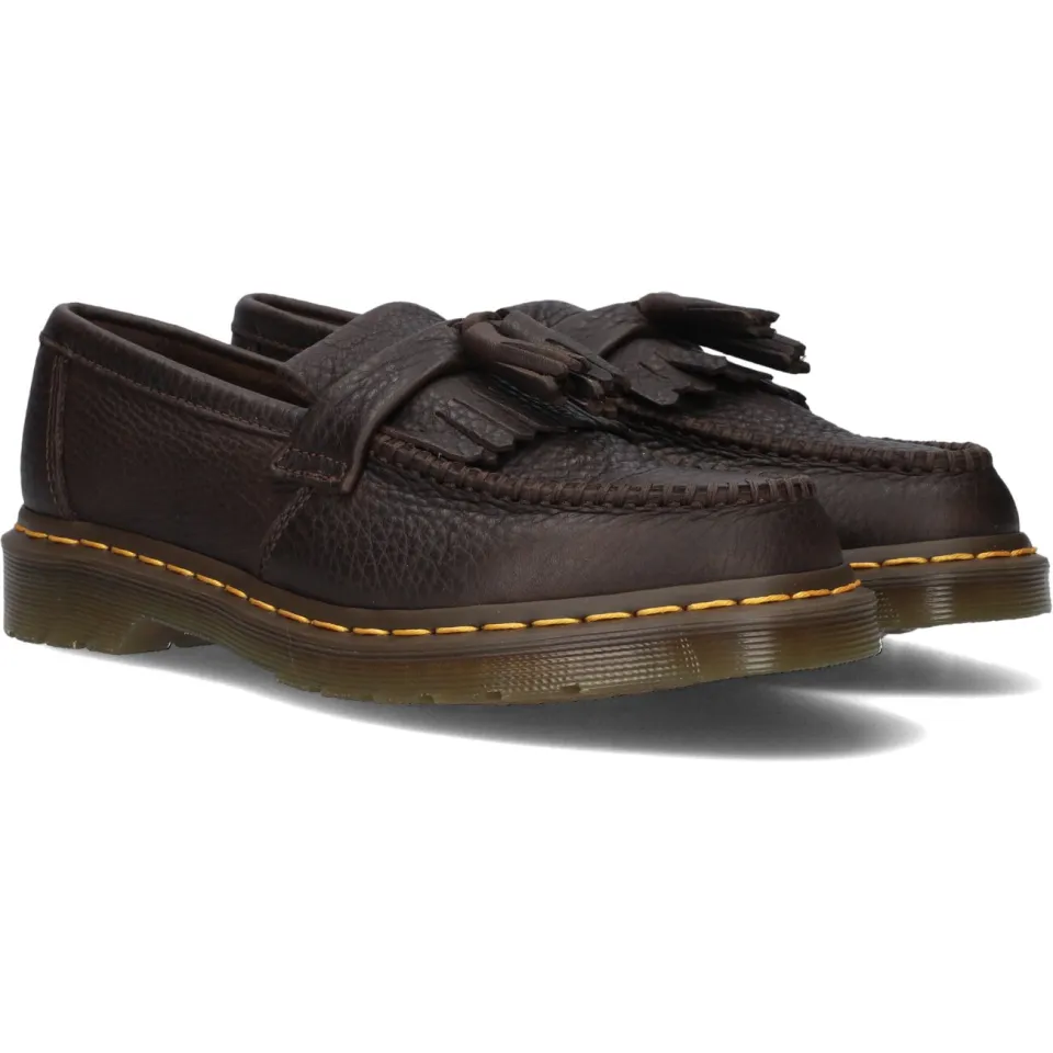 Dr. Martens Adrian Ys instapper bruin, foto 3