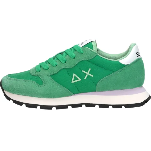 Sun68 Ally Solid Nylon lage sneakers groen, foto 2