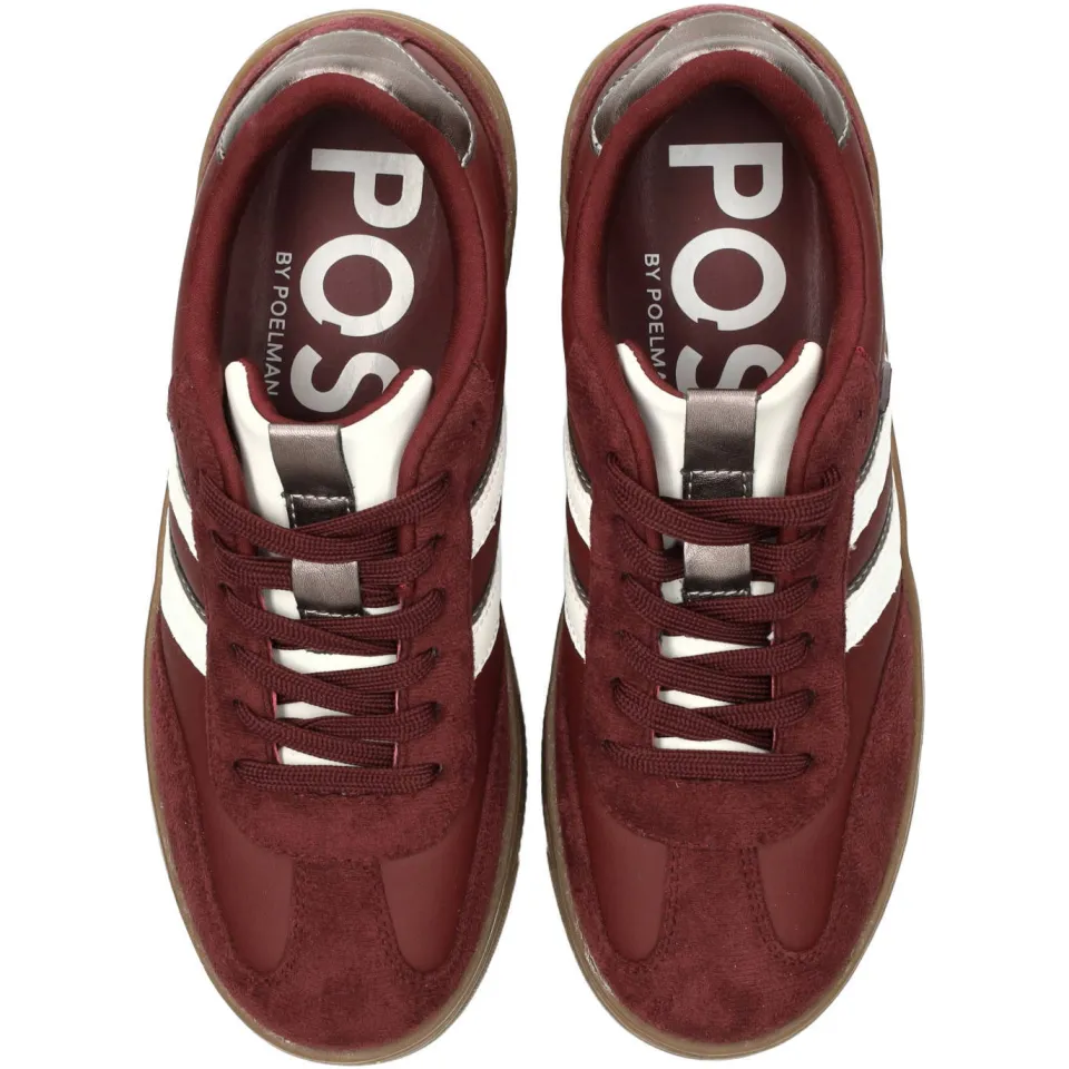 POSH by Poelman Lilly sneakers - bordeauxrood, foto 3
