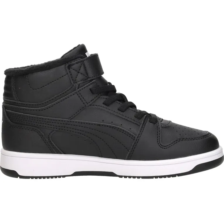 Puma Rebound Slam Mid winter hoge sneakers zwart