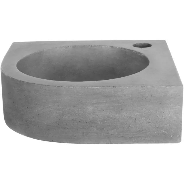Differnz Fontein Differnz Cleo Hoekfontein 30x30x10 cm Beton Grijs