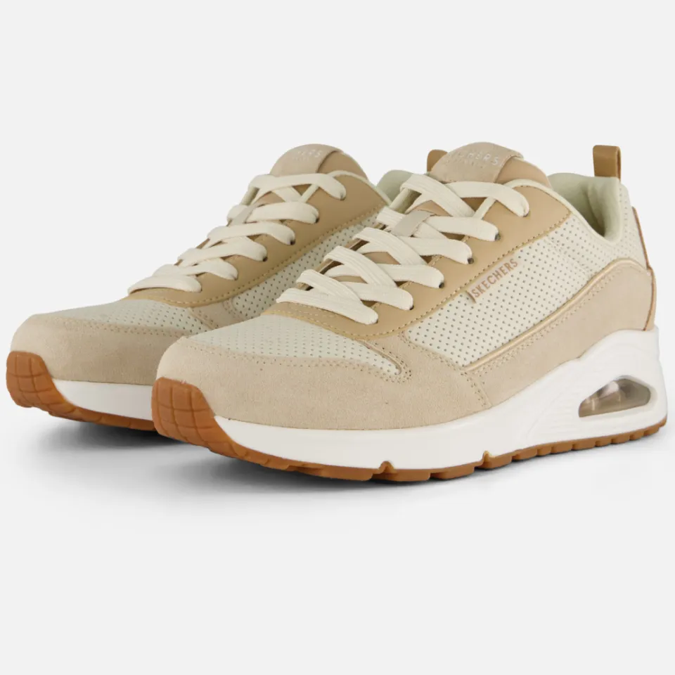 Skechers Skechers Uno 2 Much Fun Sneakers taupe Textiel Beige