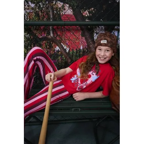 Z8 kids T-shirt Janne rood, foto 4