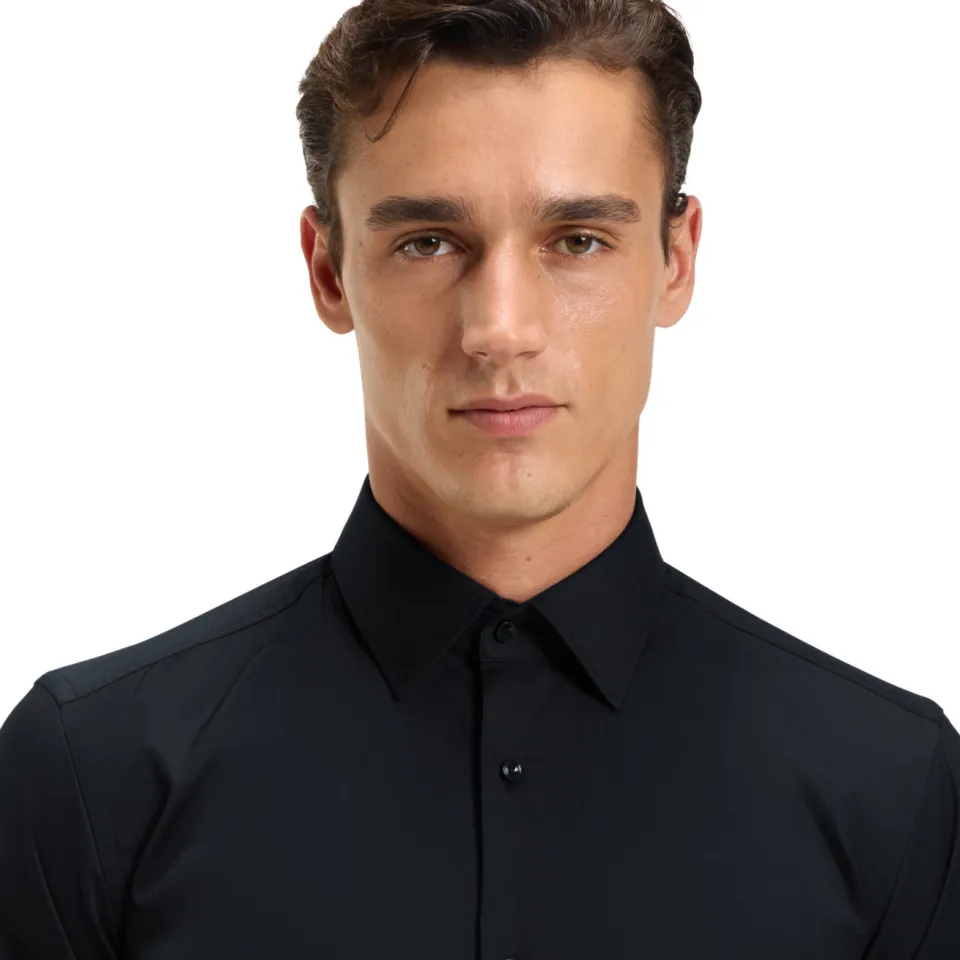 Boss slim fit overhemd - zwart, foto 3