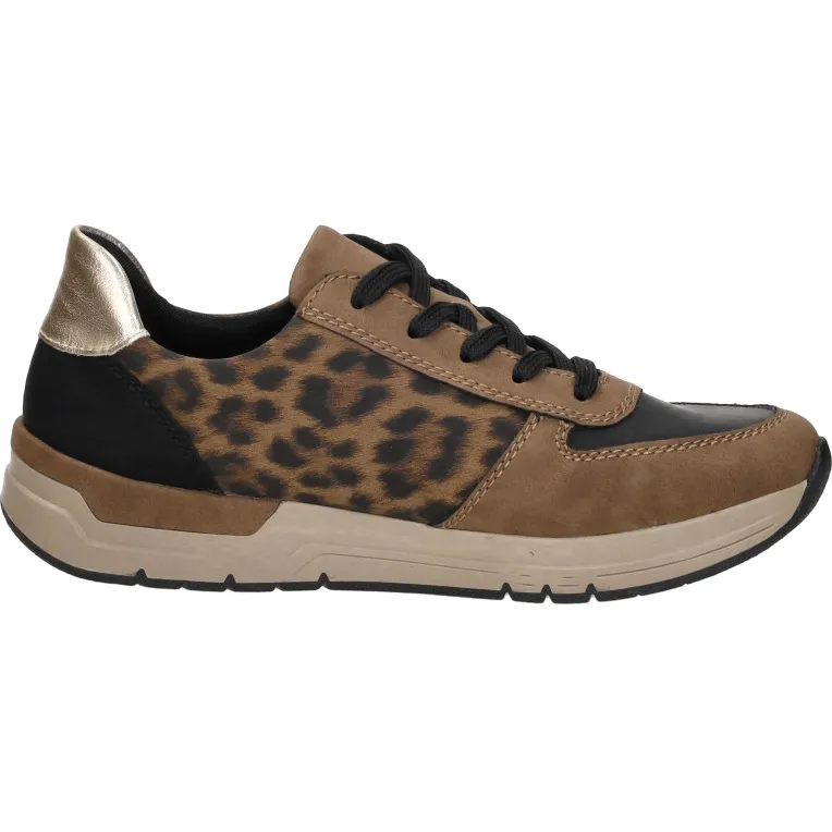 Rieker 58902-24 sneakers middelbruin