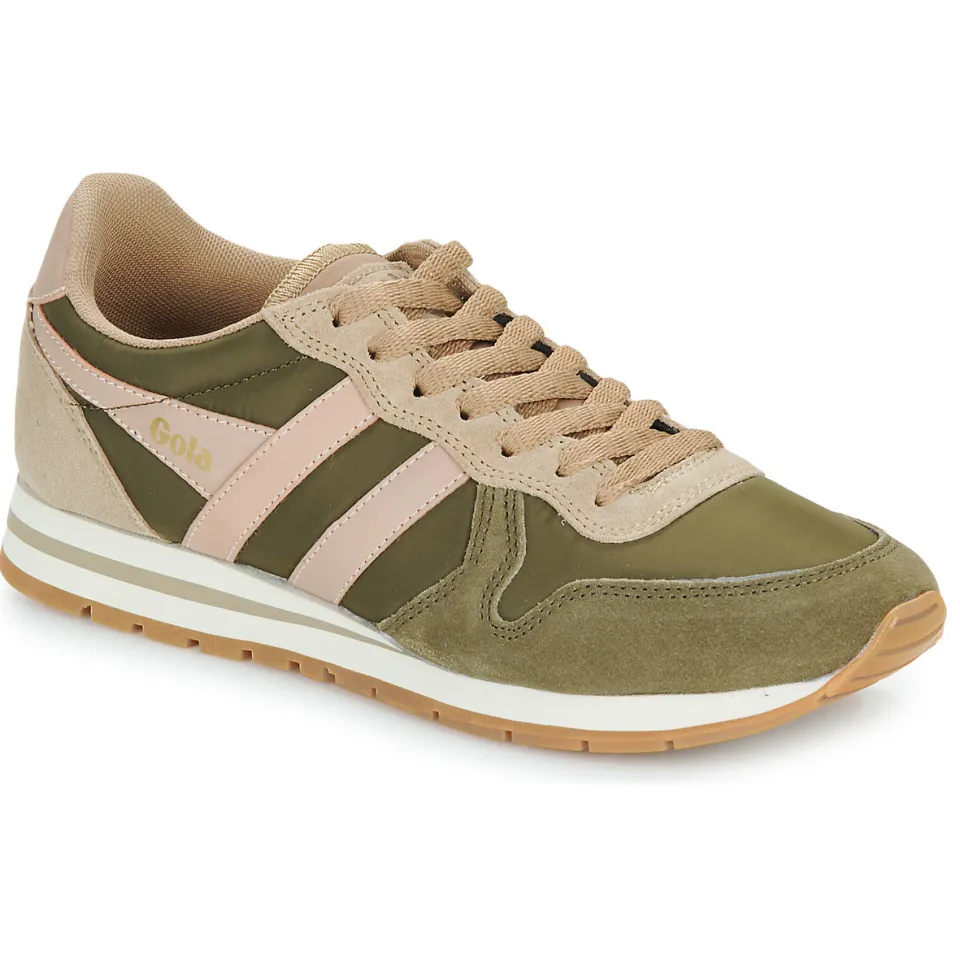 Gola Daytona Chute sneakers beige olijfgroen, foto 2