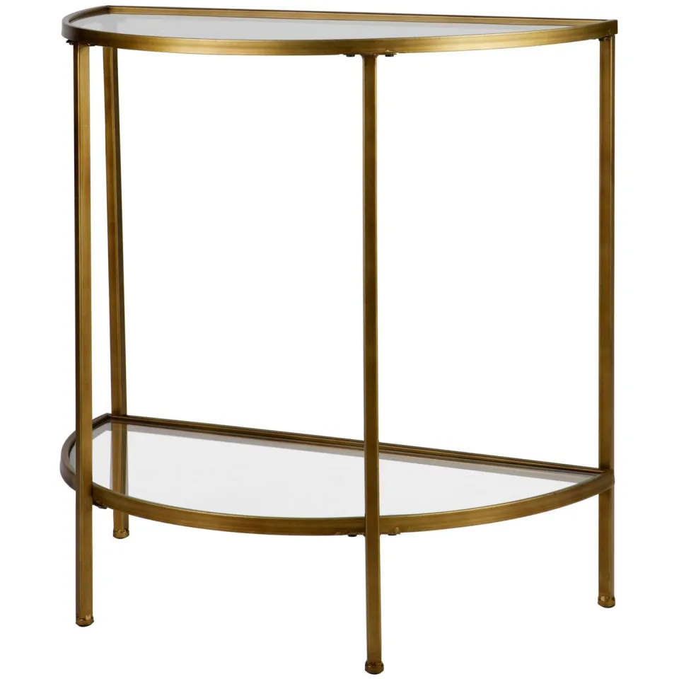 WOOOD Goddess bijzettafel antique brass, foto 3