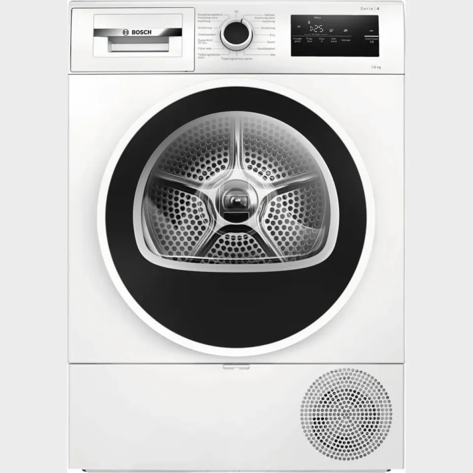 Bosch WTH8520LNL warmtepompdroger wit, foto 2