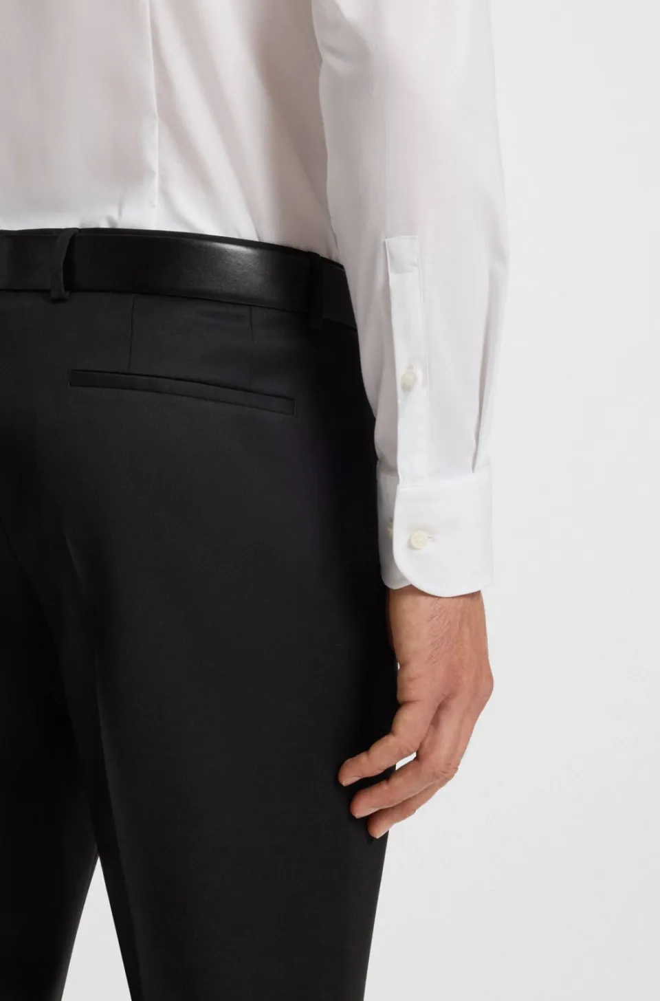 Boss slim fit overhemd H-HANK white, foto 6