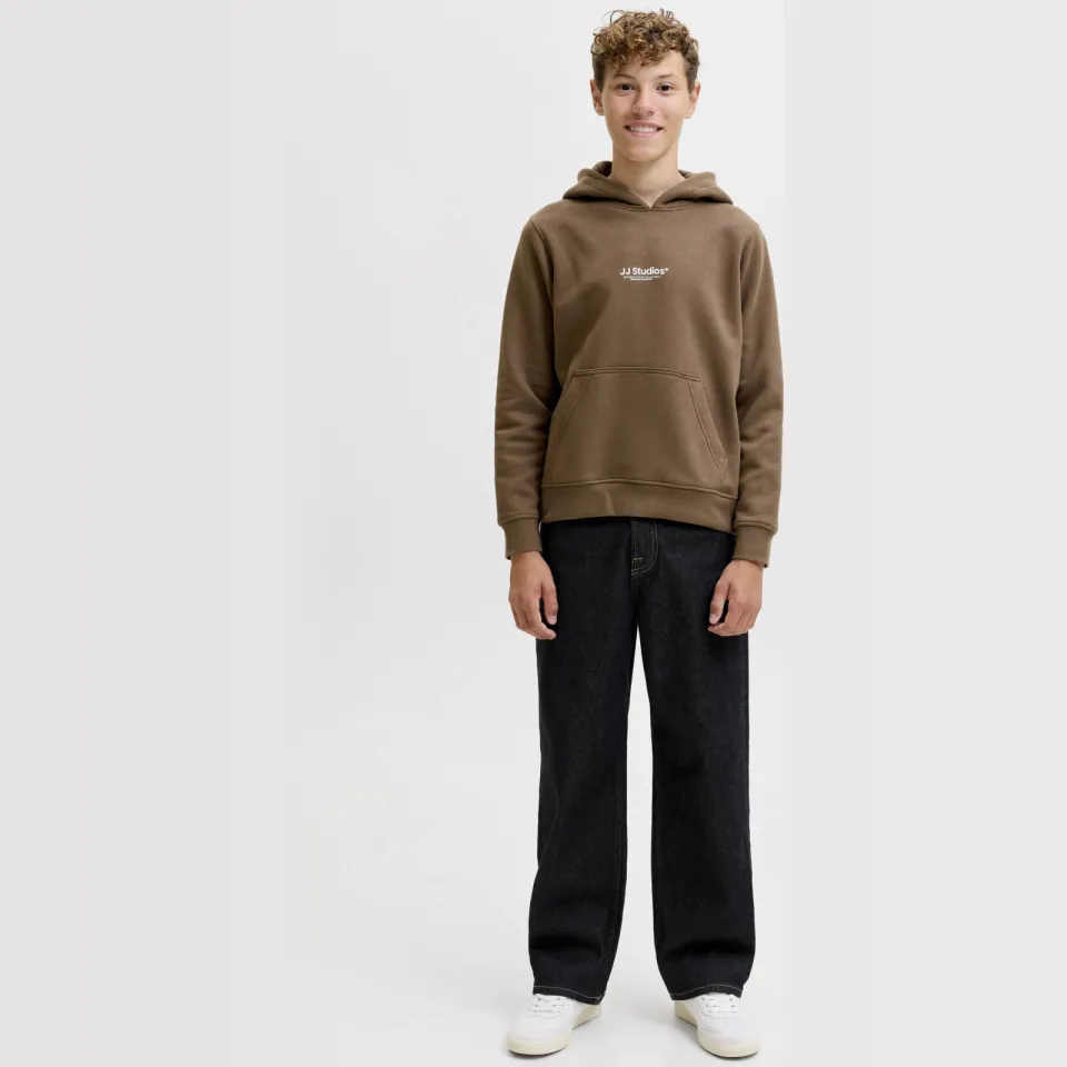 Jack & Jones JUNIOR hoodie bruin
