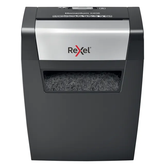 Rexel Momentum X406 Papierversnipperaar, foto 2