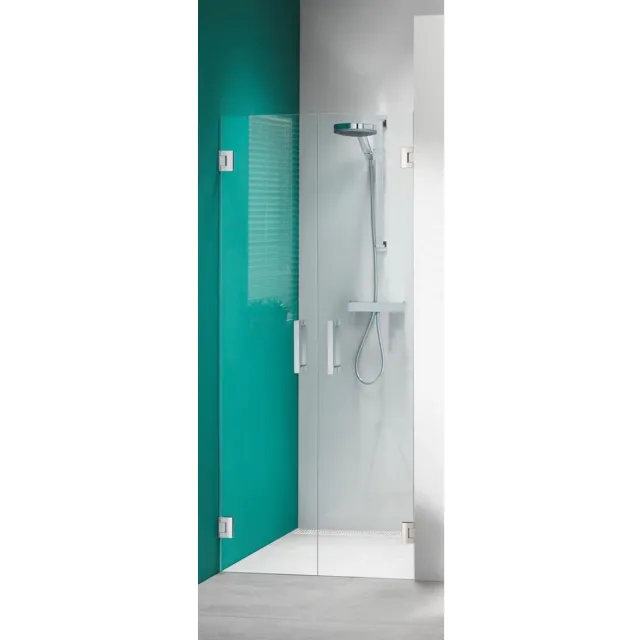 Sealskin Nisdeur by Sealskin 'I AM' 90x200 cm Pendeldeuren RVS Helder Glas Antikalk