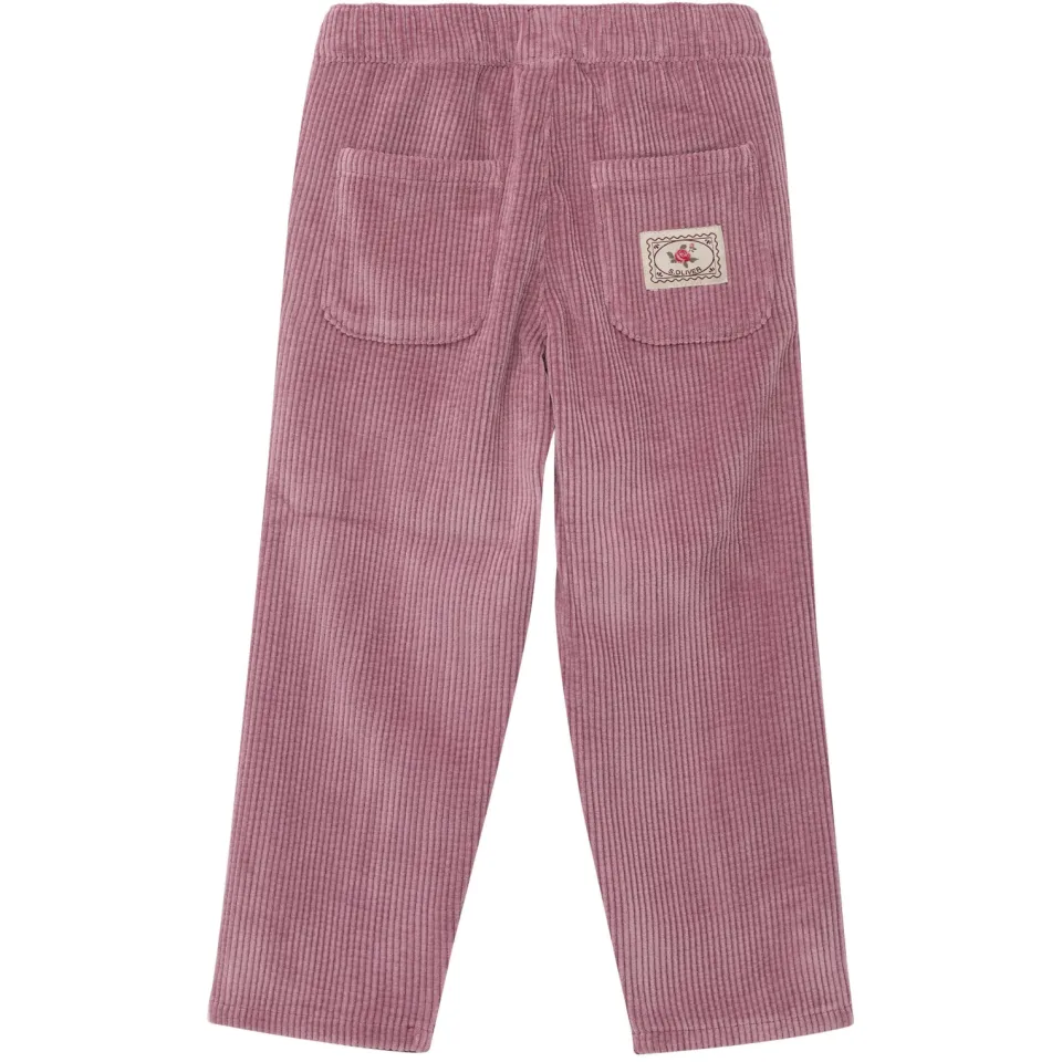s.Oliver corduroy casual broek roze, foto 4