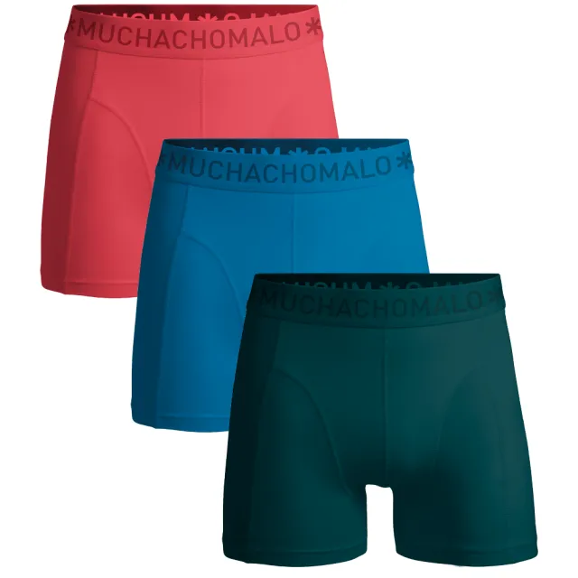 Muchachomalo Heren 3-pack Boxershorts Veelkleurig