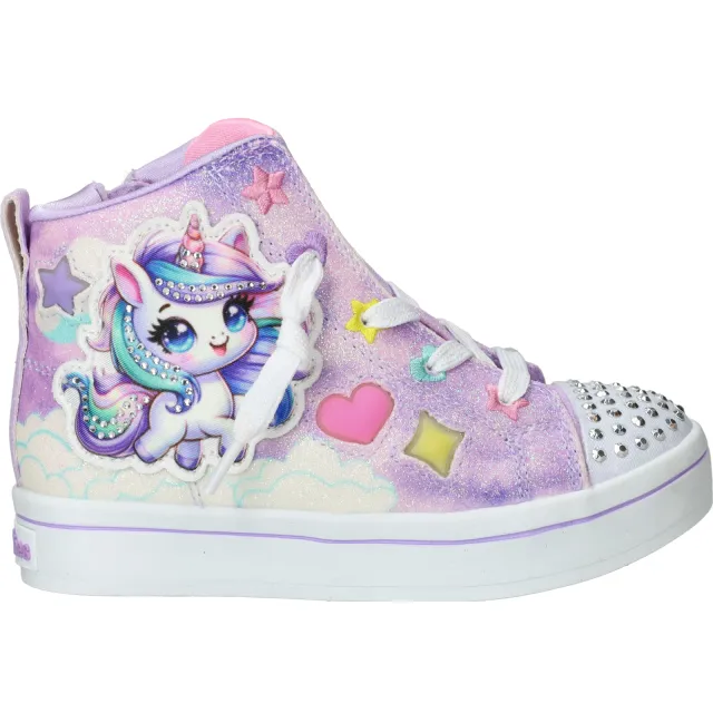 Skechers Twi-Lites 2.0 hoge sneaker lila
