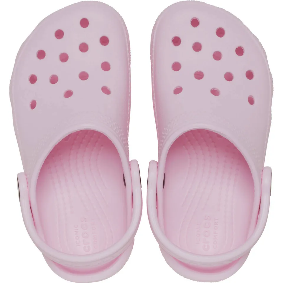Crocs Classic clogs lichtroze, foto 5