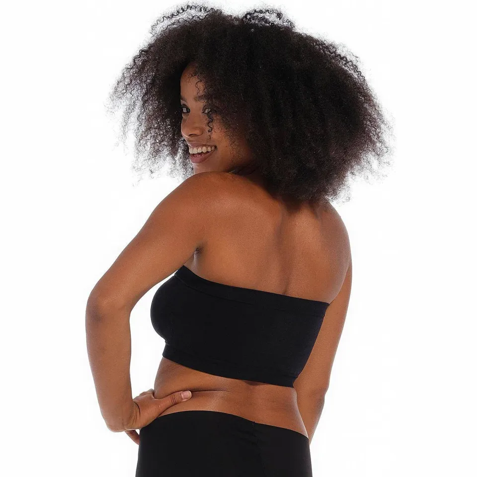 MAGIC Bodyfashion strapless bandeau-bh zwart, foto 5